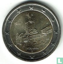 Allemagne 2 euro 2022 (J) "Thüringen"