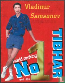 Tibhar Vladimir Samsonov world ranking No 1