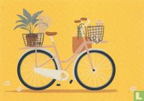 bruine damesfiets