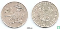 Chypre 20 cents 1985 acheter