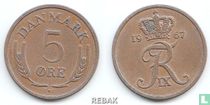 Danemark 5 øre 1967 acheter
