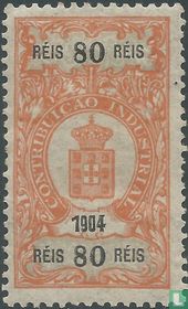 Contribuição industrial 80 reis