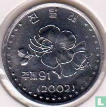 Corée du Nord 10 chon 2002