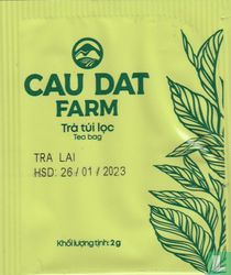 Cau Dat Farm sachets de thé catalogue