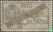 Contribuição industrial 50 Reis