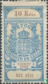 Imposto do sello 10 Reis