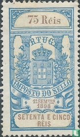 Imposto do sello 75 Reis