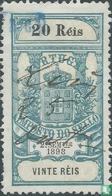 Imposto do sello 20 Reis
