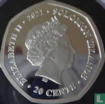 Salomonseilanden 20 cents 2021 (PROOFLIKE) "2020 European Football Championship"