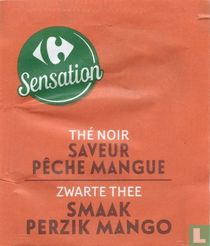 Thé Noir Saveur Pêche Mangue