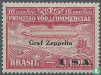 Vol Zeppelin vers les USA