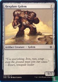 Hexplate Golem