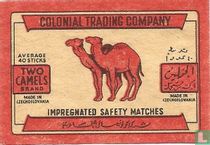 Colonial Trading Compagny - Two camels