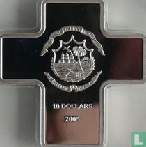 Liberia 10 dollars 2005 (type 4) "Death of Pope John Paul II"