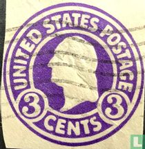 George Washington in Reliëf(embossed)