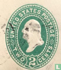 George Washington in Reliëf(embossed)