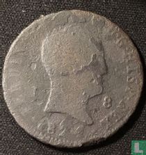 Spain 8 maravedis 1824 (J)