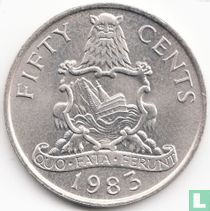 Bermuda 50 cents 1983