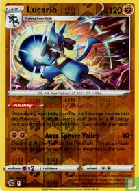 Lucario (reversed holo)