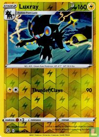 Luxray (reversed holo)