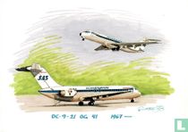 SAS Scandinavian Airlines - Douglas DC-9-21