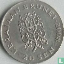 Brunei 20 sen 2008