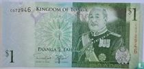 Tonga 1 Pa'anga (signature 2)