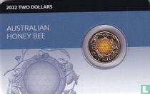Australië 2 dollars 2022 (coincard) "Bicentenary of honey bee industry"