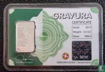 Zilverbaar - Pure Silver 999.9 Lingot (15,55 gr) 2015