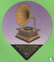 Trichtergrammophon Paillard CH-Saint Croix um 1912