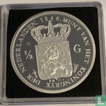 Nederland ½ gulden 1846 (replica)
