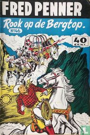 Rook op de bergtop