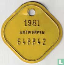 Fietsplaat Antwerpen