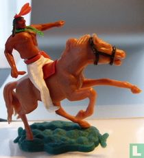 Indien avec couteau à cheval