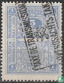 Fiscale zegel België 5 F