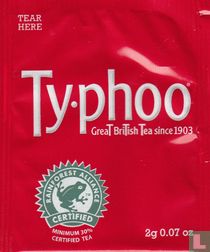 Ty•phoo [r] sachets de thé catalogue