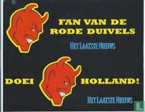 fan van de Rode Duivels Doei Holland