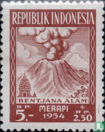 Voor slachtoffers uitbarsting vulkaan Merapi