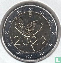 Finlande 2 euro 2022 "100 years of National Ballet in Finland"