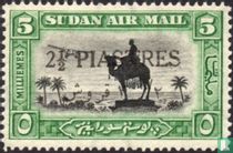 Statue General Gordon with overprint