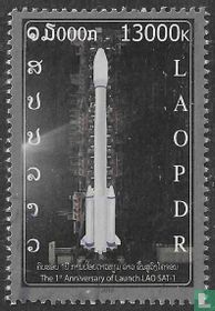 Launch of LAO-SAT I