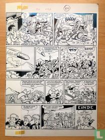 Jerom - De Gouden Tomahawk - (Deels) originele pagina - p.24 - (1967)
