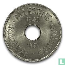 Palestine 10 mils 1940