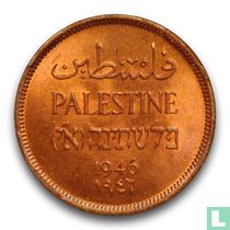 Palestine 1 mil 1946