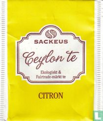 Sackeus tea bags and tea labels catalogue