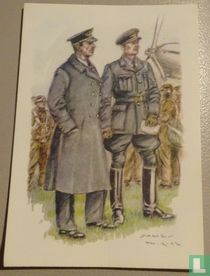 Officieren vliegers in 1939
