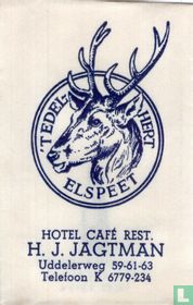't Edelhert Hotel Café Rest.