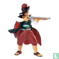 Pirate with rifle (portrait) 