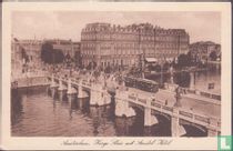 Amsterdam,  Hooge Sluis  met  Amstel-Hotel.
