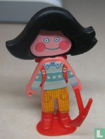 Meisje met houweel